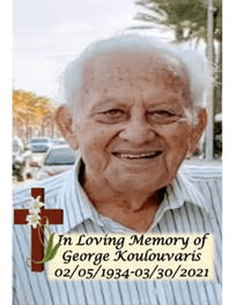 George C. Koulouvaris Obituary